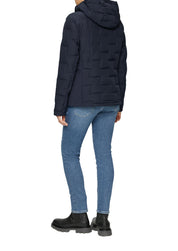 Steppjacke mit Kapuze - 5959-BLUE - Blau