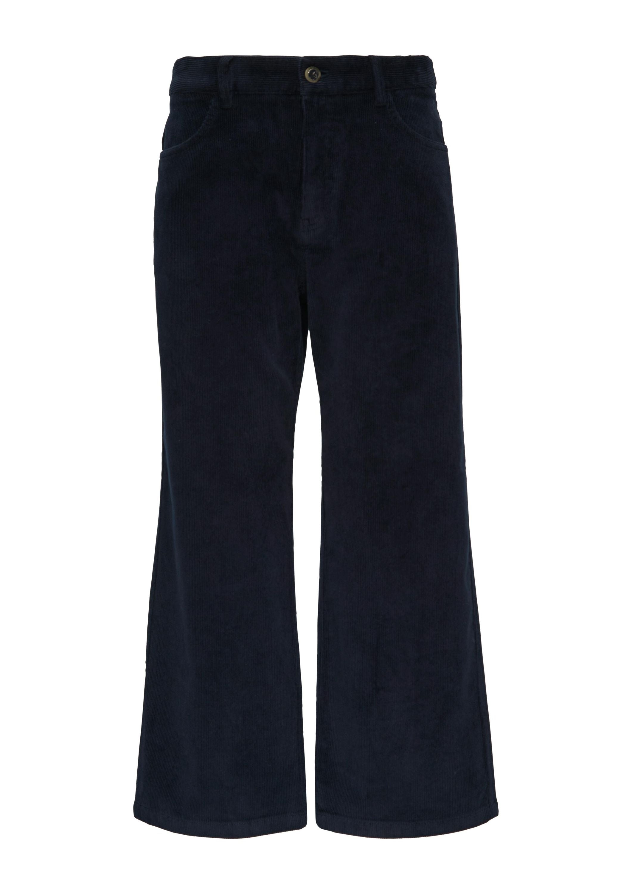 Cordhose Wide Leg - 5959-BLUE - Blau