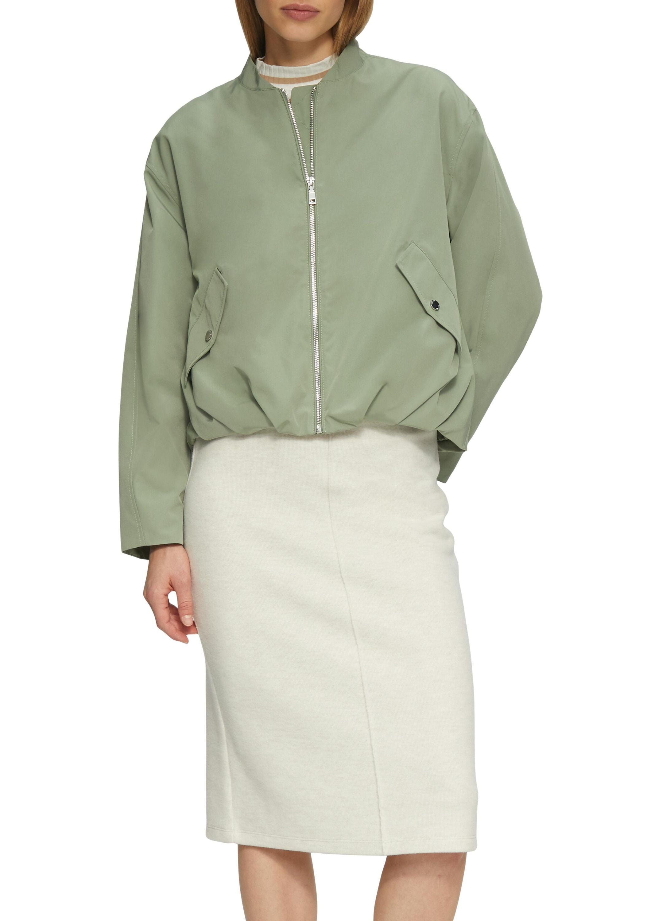 Blouson mit Stehkragen - 7369-GREEN - Grün