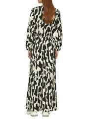 Freizeithose Loose Fit - 99A0-GREY/BLACK - Schwarz | Weiß