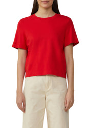 T-Shirt aus Baumwolle - 3090-RED - Rot