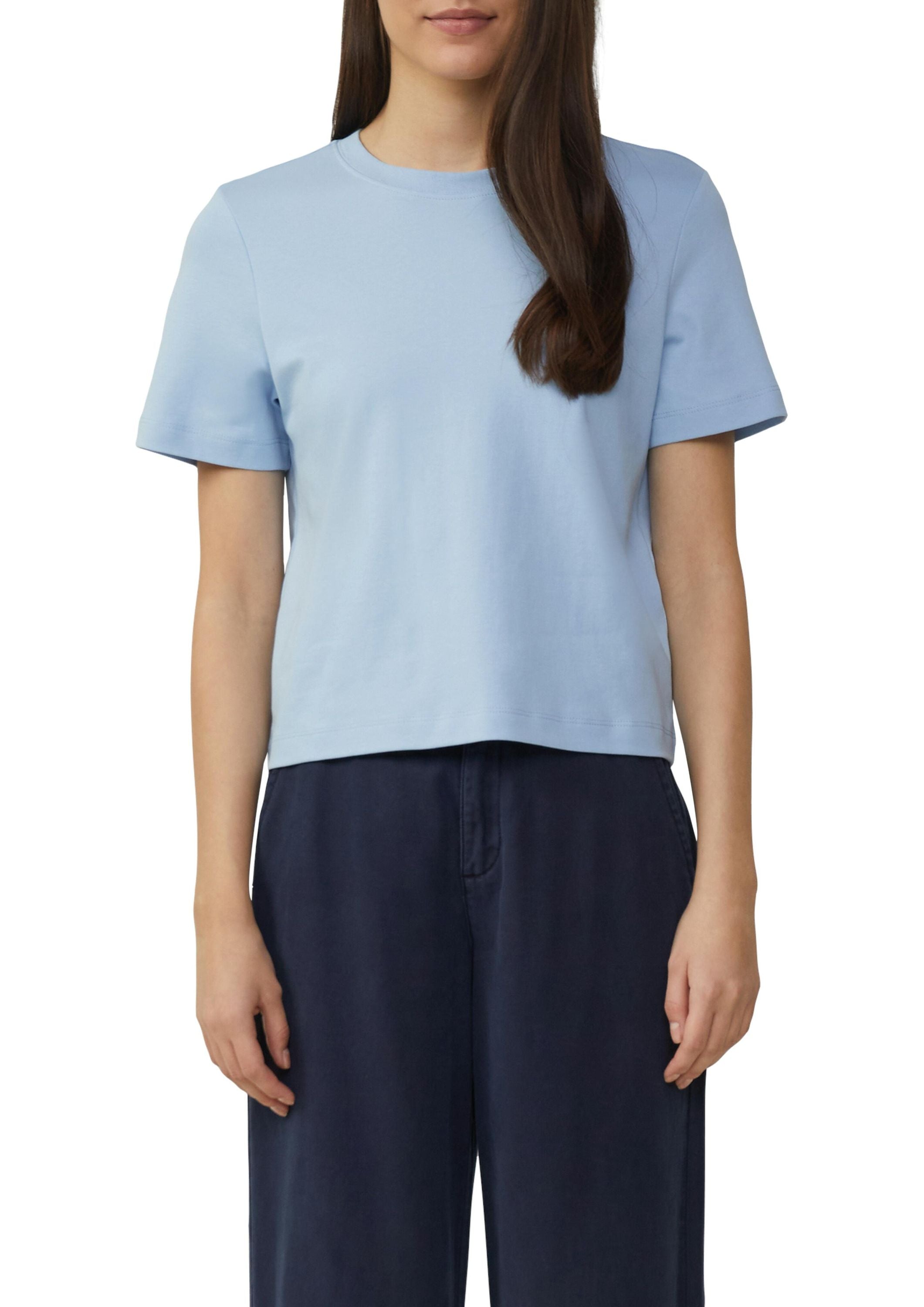T-Shirt aus Baumwolle - 5083-BLUE - Blau