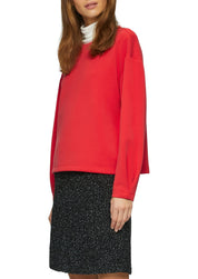 Sweatshirt aus Modalmix - 3090-RED - Rot