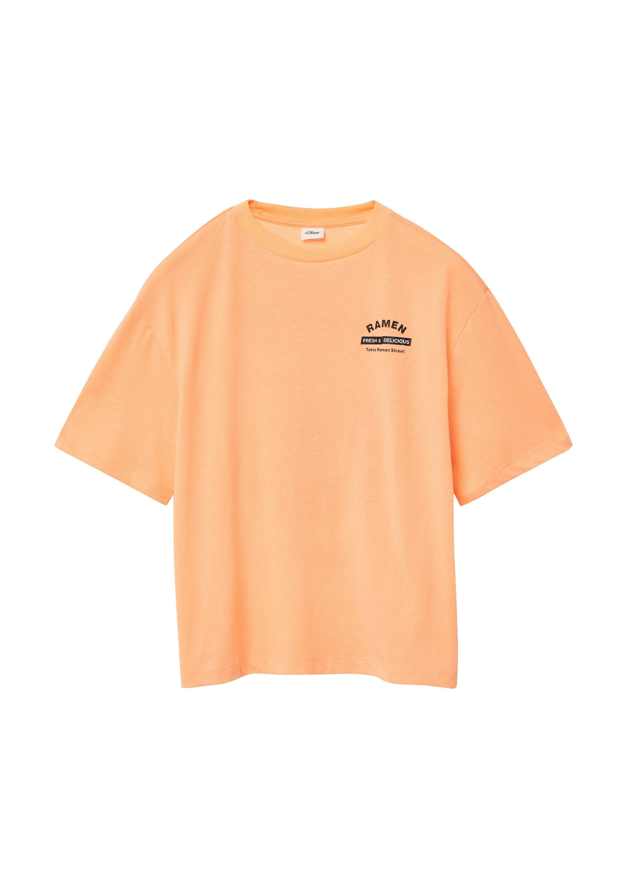 T-Shirt - 0068-WHITE - Orange