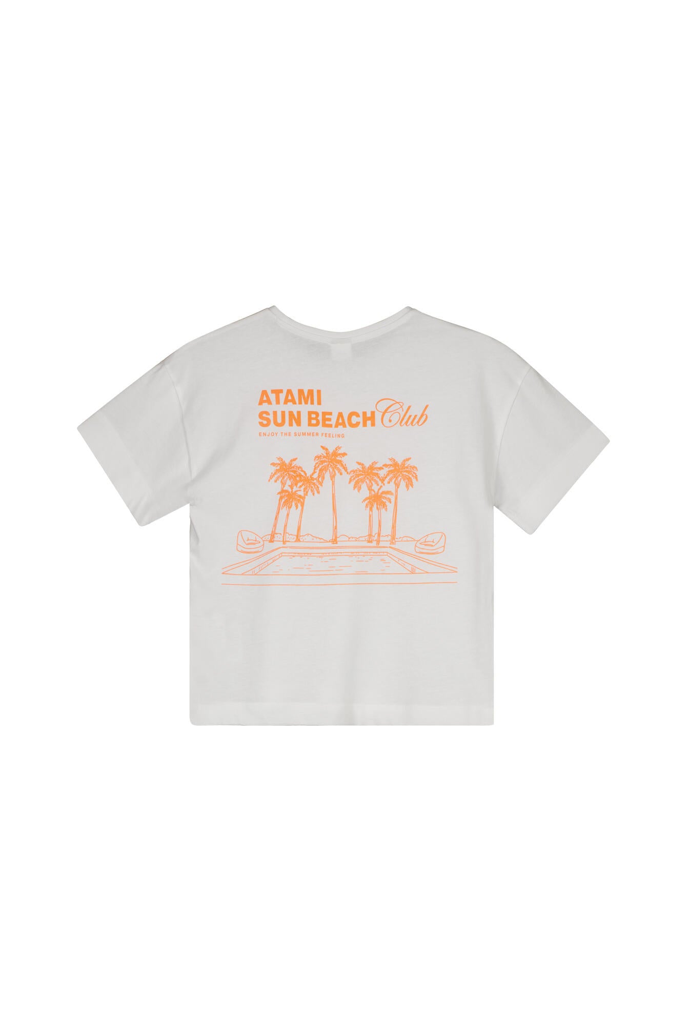 T-Shirt aus Baumwolle - 0100-WHITE - Weiß