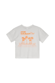 T-Shirt aus Baumwolle - 0100-WHITE - Weiß