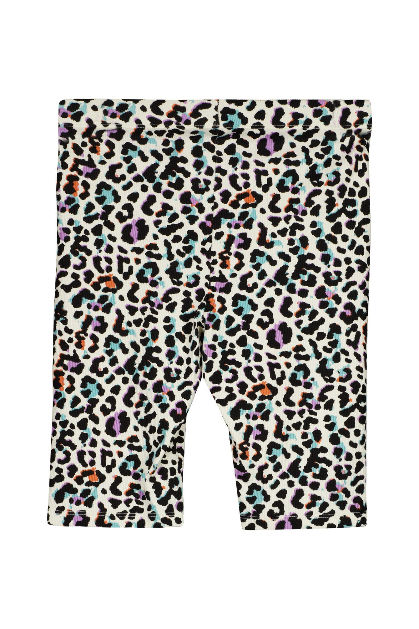 Radlershorts aus Baumwolle - 06A2-WHITE - Weiß