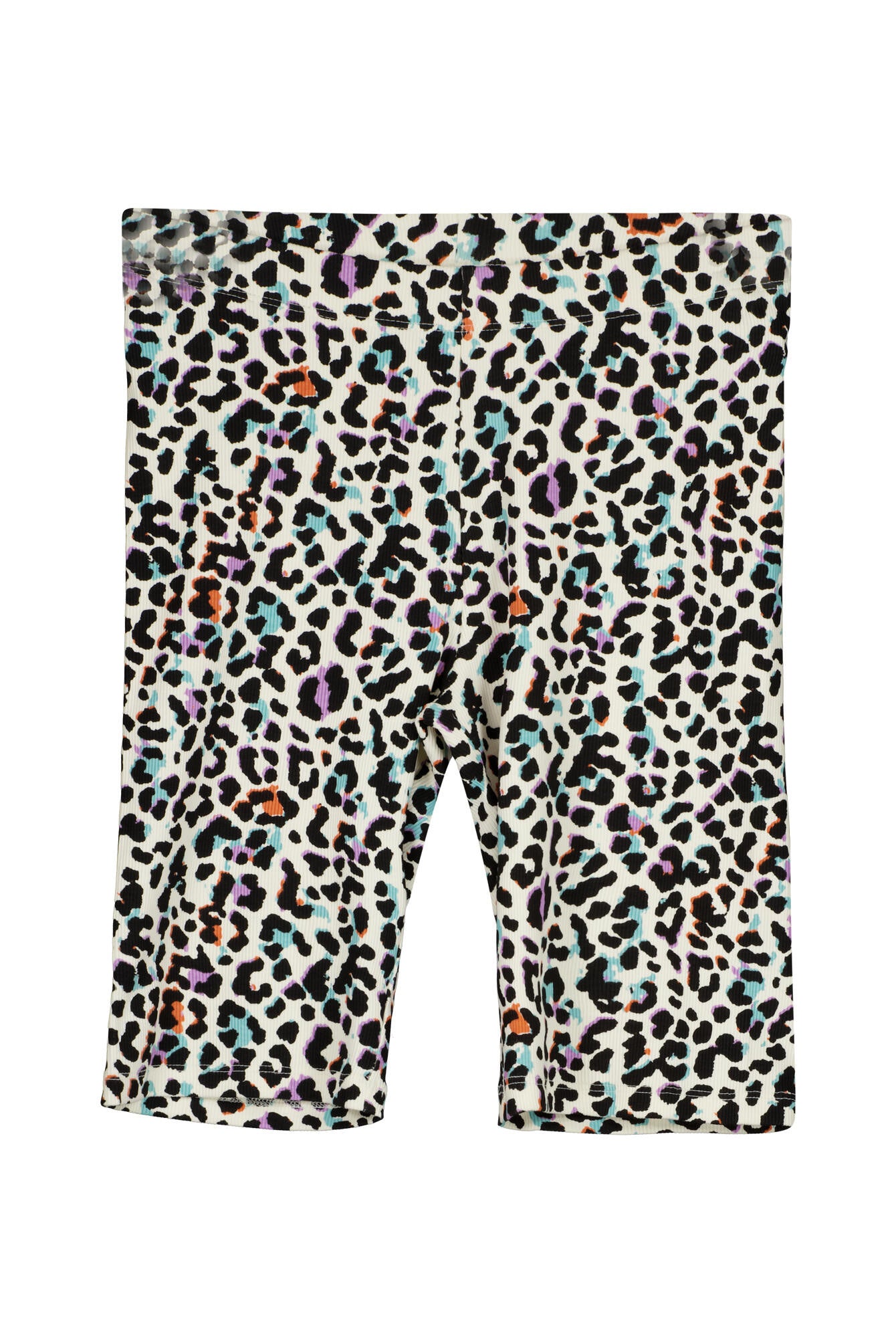 Radlershorts aus Baumwolle - 06A2-WHITE - Weiß