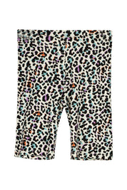 Radlershorts aus Baumwolle - 06A2-WHITE - Weiß