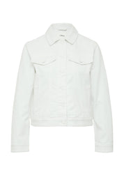 Jeansjacke aus Baumwolle - 01Z8-WHITE - Weiß