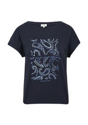 T-Shirt - 59D0-BLUE - Blau