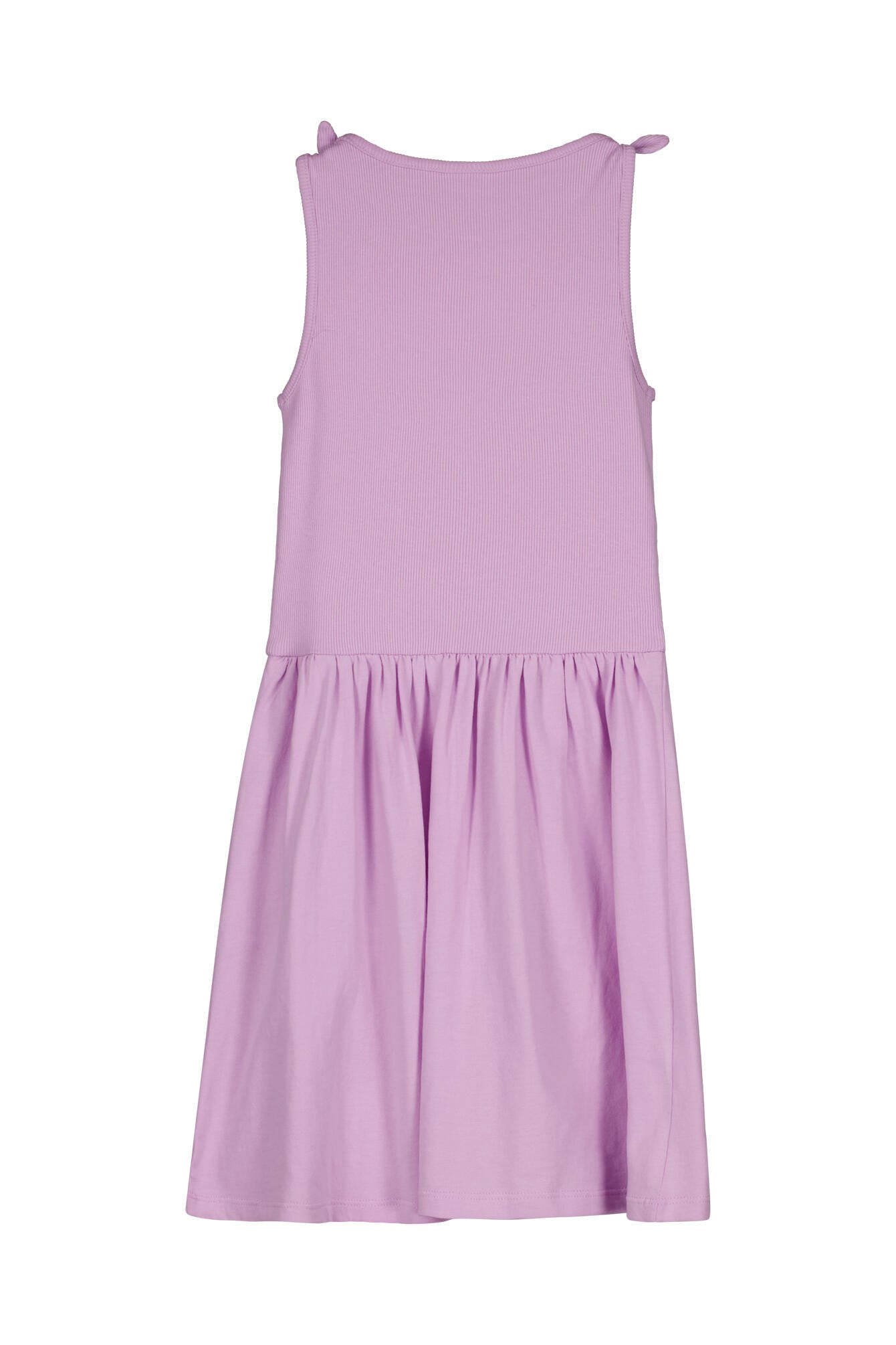 Sommerkleid Midi aus Baumwolle - 4222-LILAC/PINK - Violett