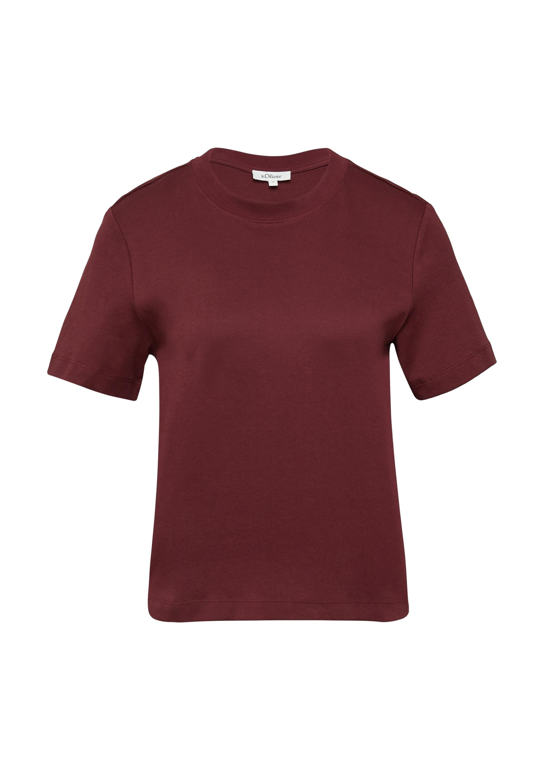 T-Shirt aus Baumwolle - 3902-RED - Rot
