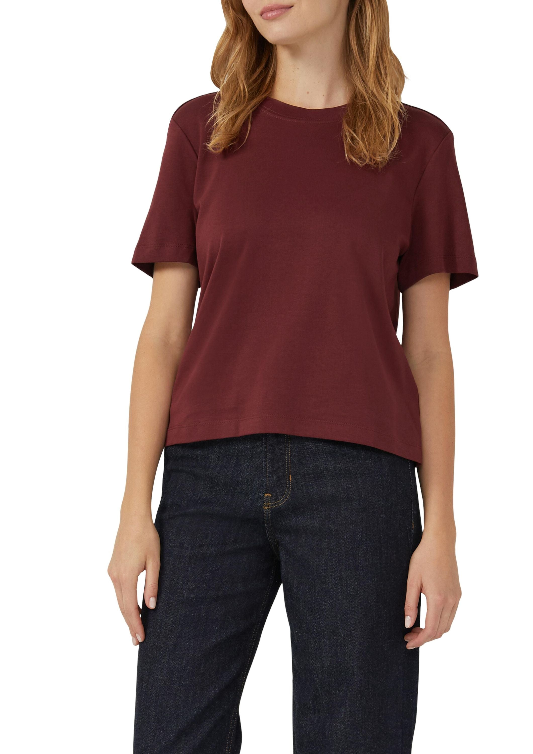 T-Shirt aus Baumwolle - 3902-RED - Rot