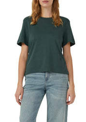 T-Shirt aus Baumwolle - 6933-BLUE GREEN - Grün