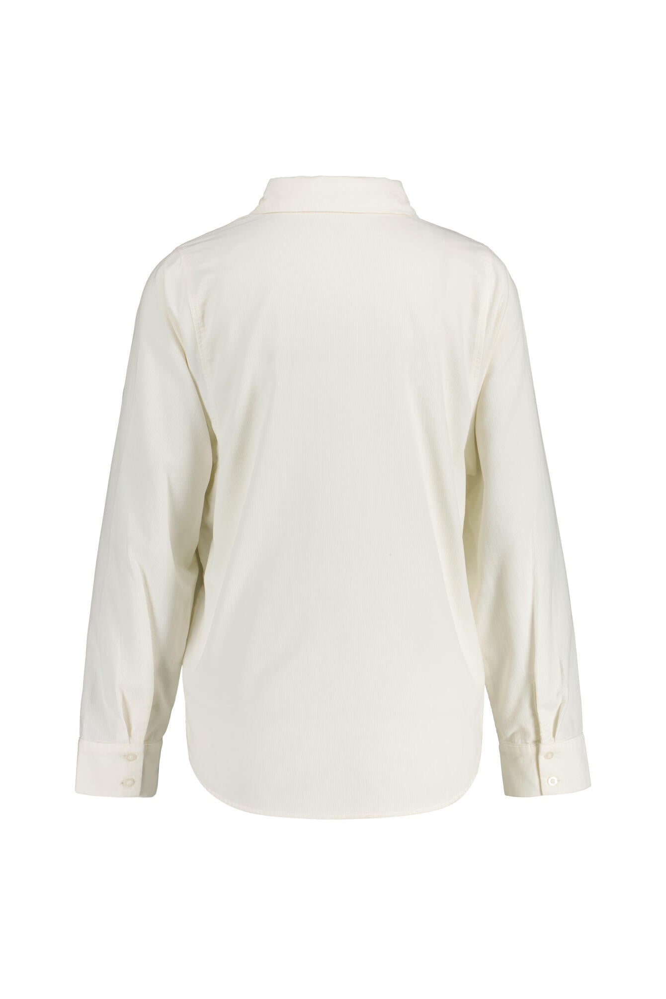 Cord-Bluse aus Baumwolle - 0402-WHITE - Weiß