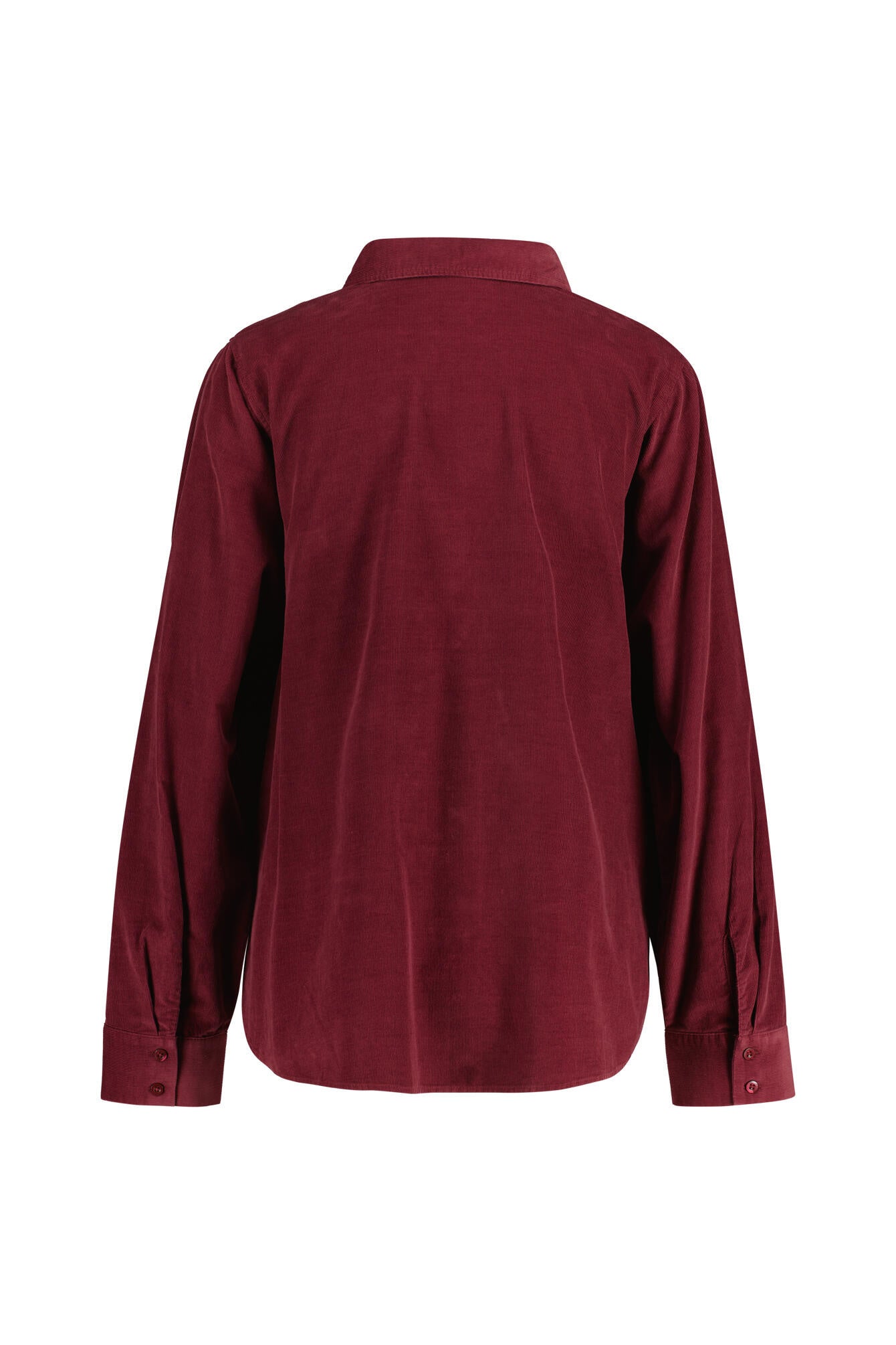 Cord-Bluse aus Baumwolle - 3902-RED - Rot
