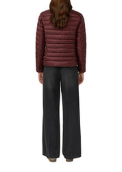 Steppjacke mit Stehkragen - 6933-BLUE GREEN - Rot