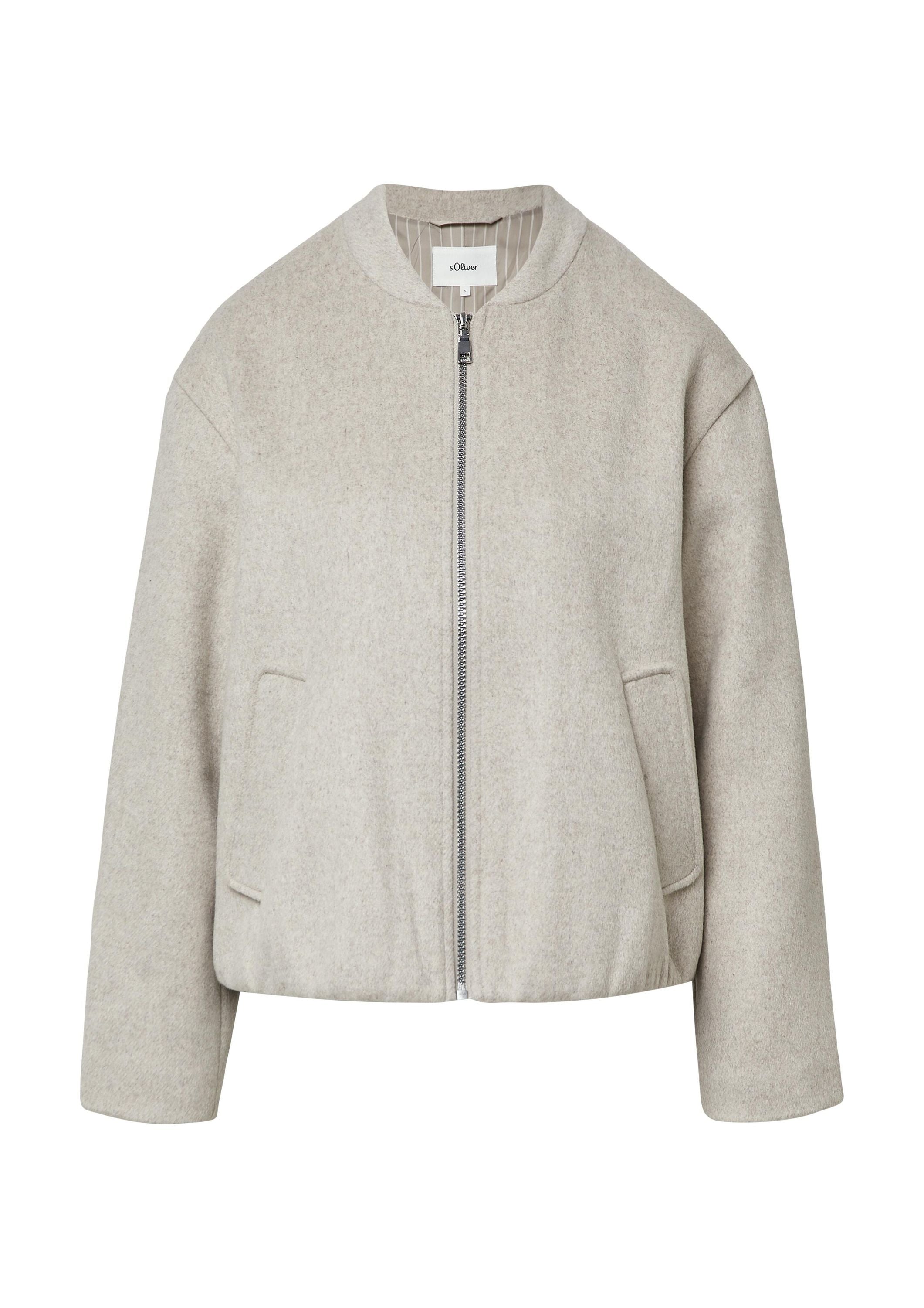 Bomberjacke - 81W6-BROWN - Grau