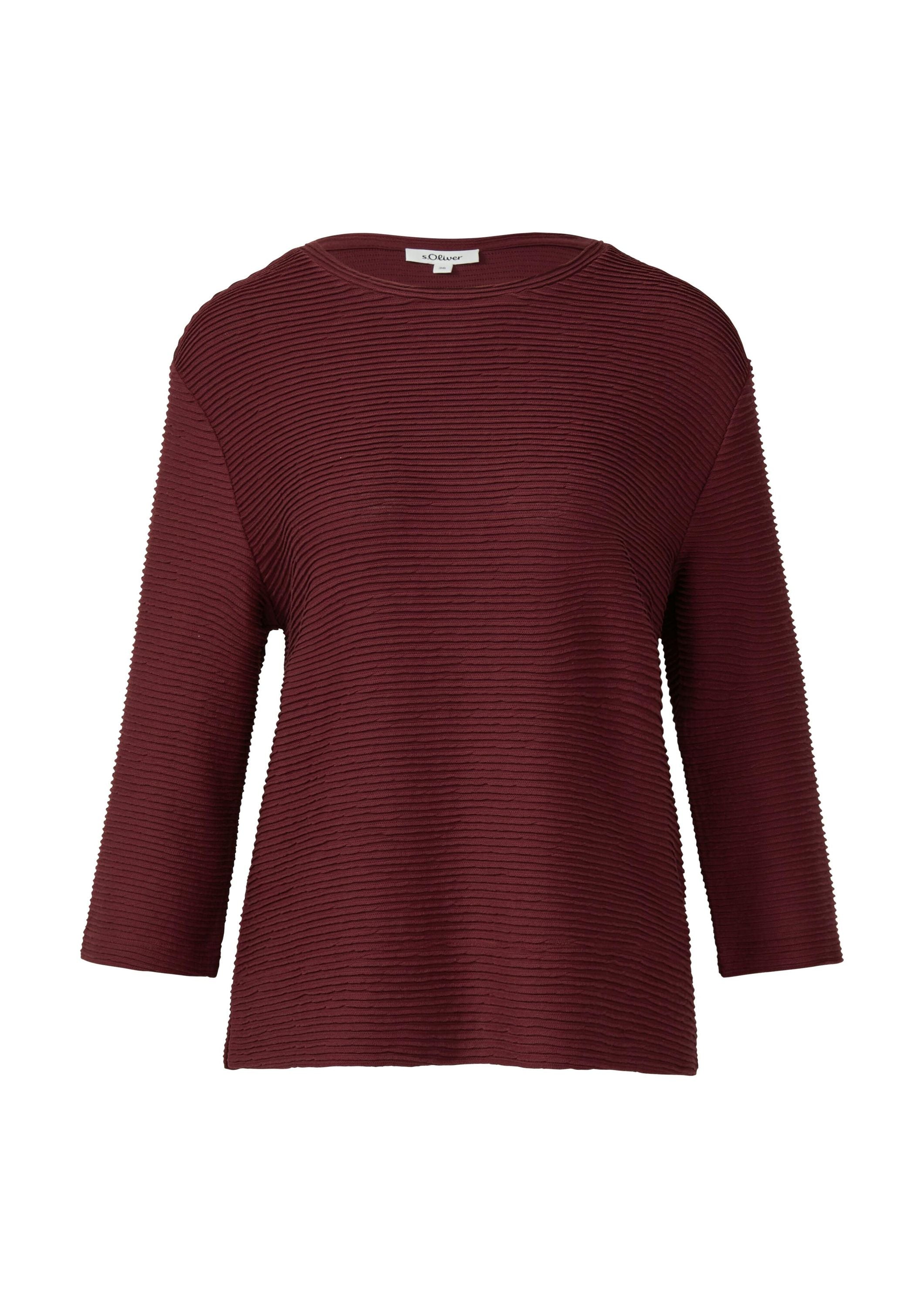 Sweatshirt Relaxed Fit - 3902-RED - Rot