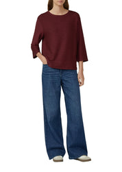 Sweatshirt Relaxed Fit - 3902-RED - Rot