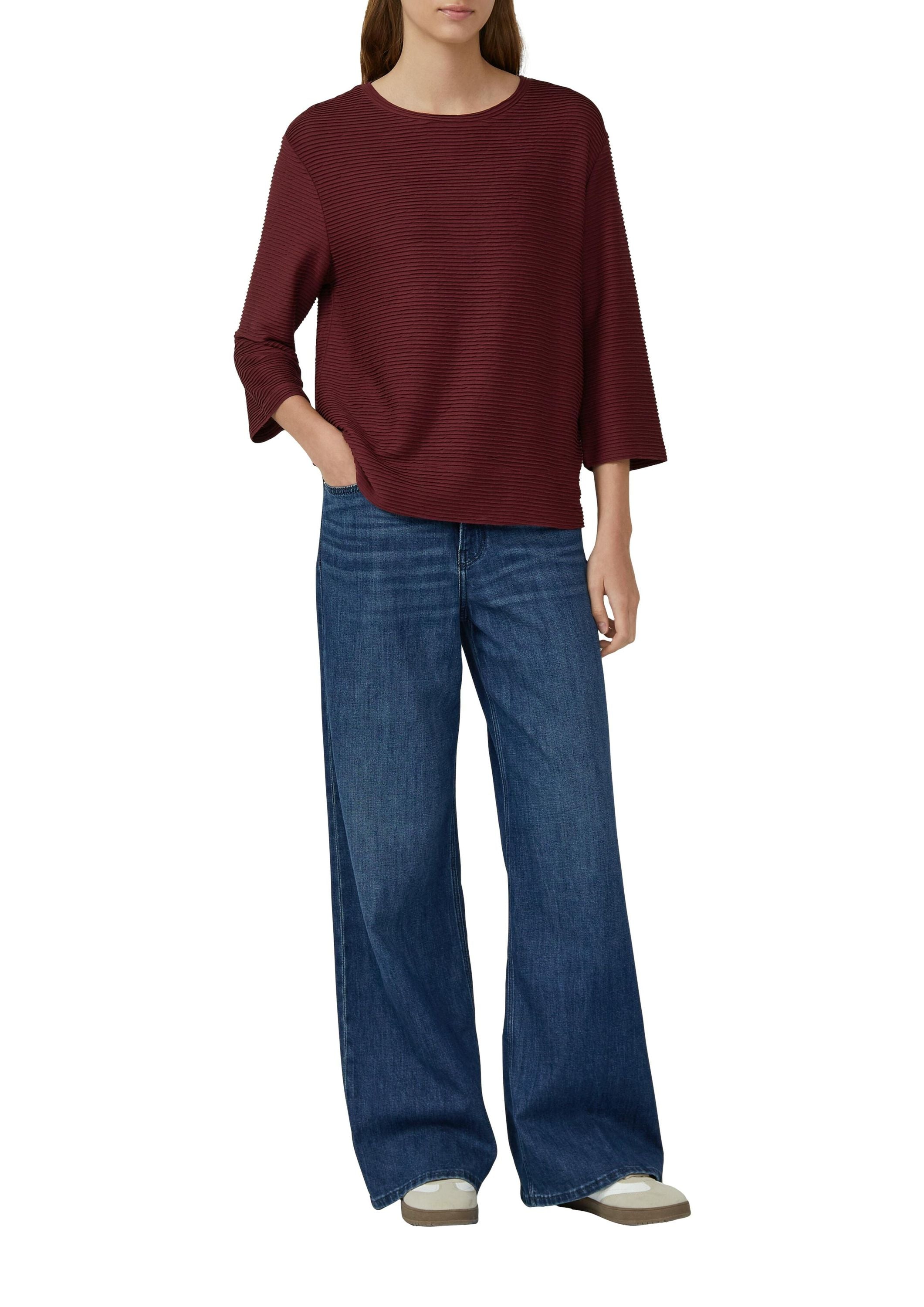 Sweatshirt Relaxed Fit - 3902-RED - Rot