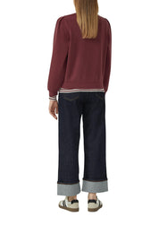 Sweatshirt aus Modalmix - 3902-RED - Rot