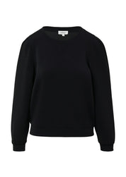 Sweatshirt aus Modalmix - 9999-GREY/BLACK - Schwarz