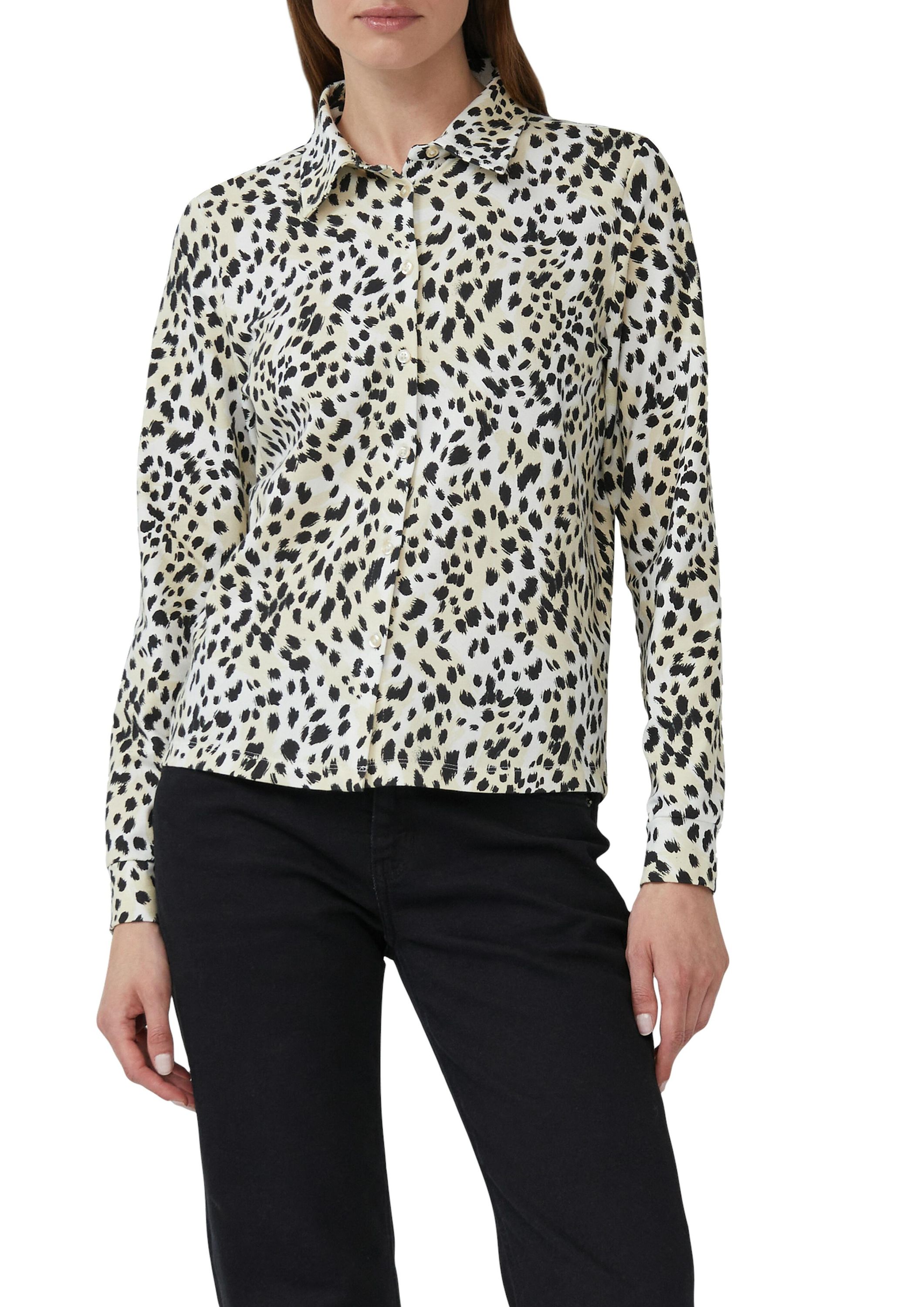 Bluse Regular Fit - 02A2-WHITE - Weiß