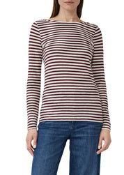 Langarmshirt aus Baumwolle - 39G4-RED - Rot