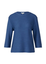 Sweatshirt Relaxed Fit - 5527-BLUE - Blau