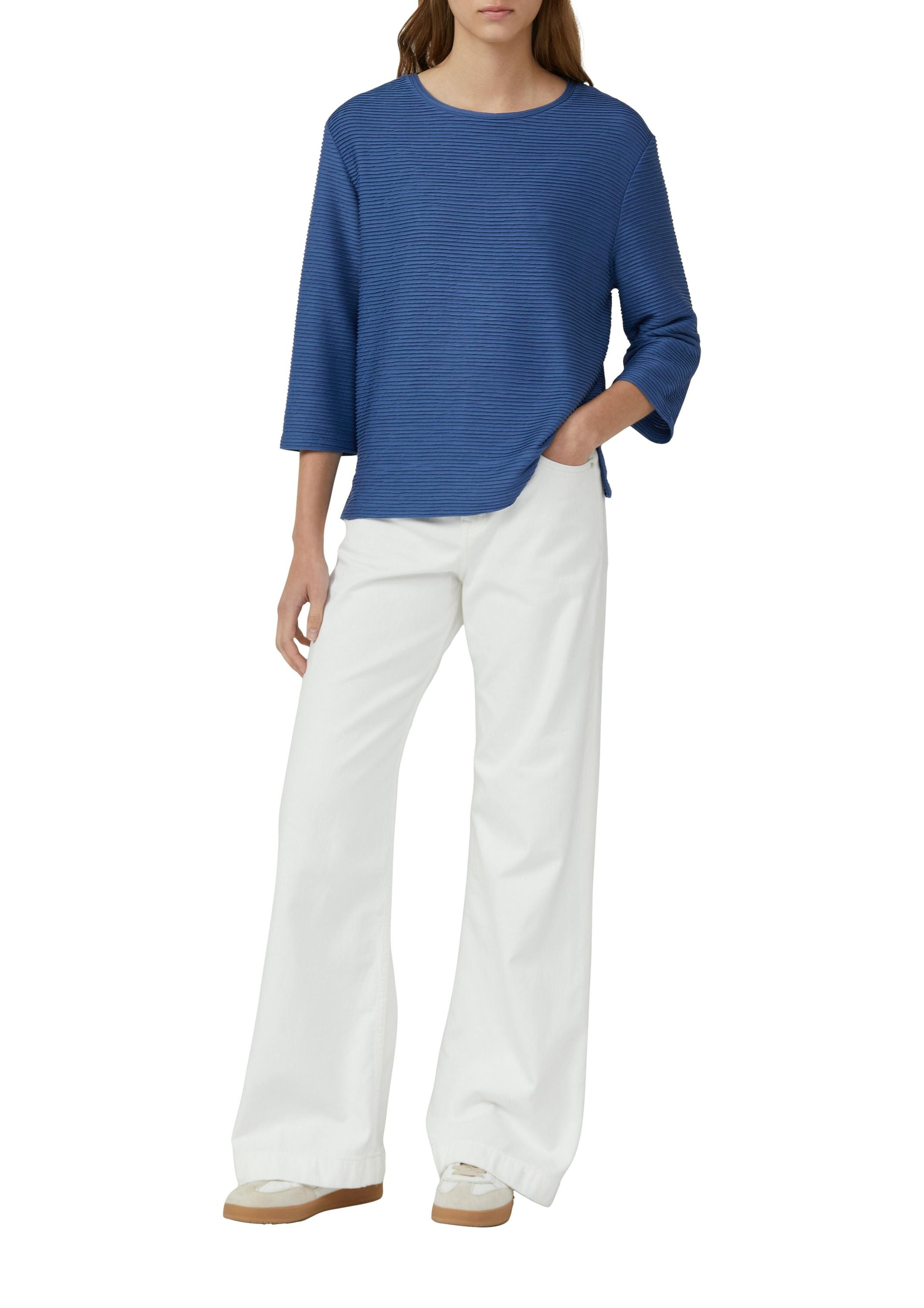 Sweatshirt Relaxed Fit - 5527-BLUE - Blau