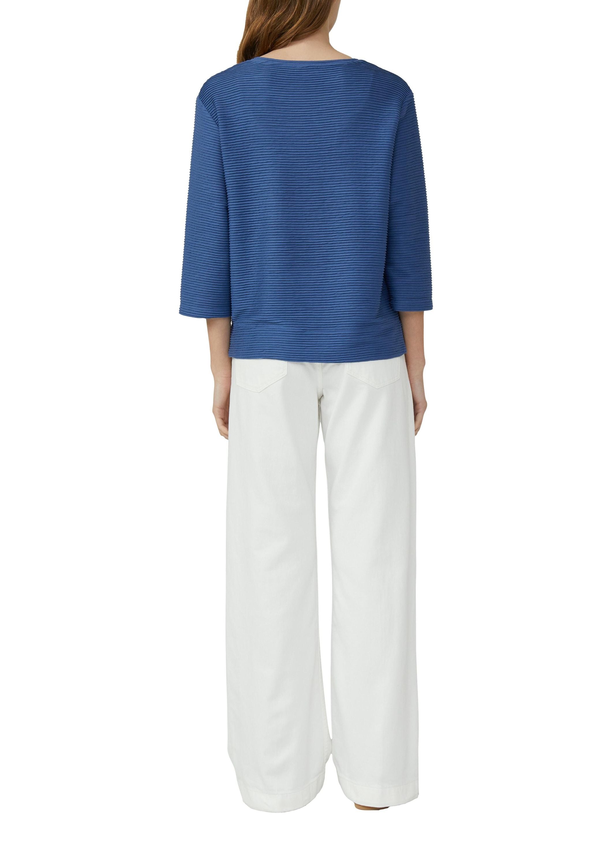 Sweatshirt Relaxed Fit - 5527-BLUE - Blau