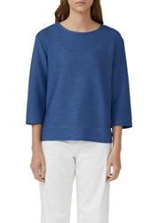 Sweatshirt Relaxed Fit - 5527-BLUE - Blau
