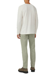 Langarmshirt aus Baumwolle - 9000-GREY/BLACK - Grau