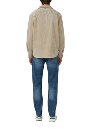 Overshirt aus Baumwolle - 8161-BROWN - Beige