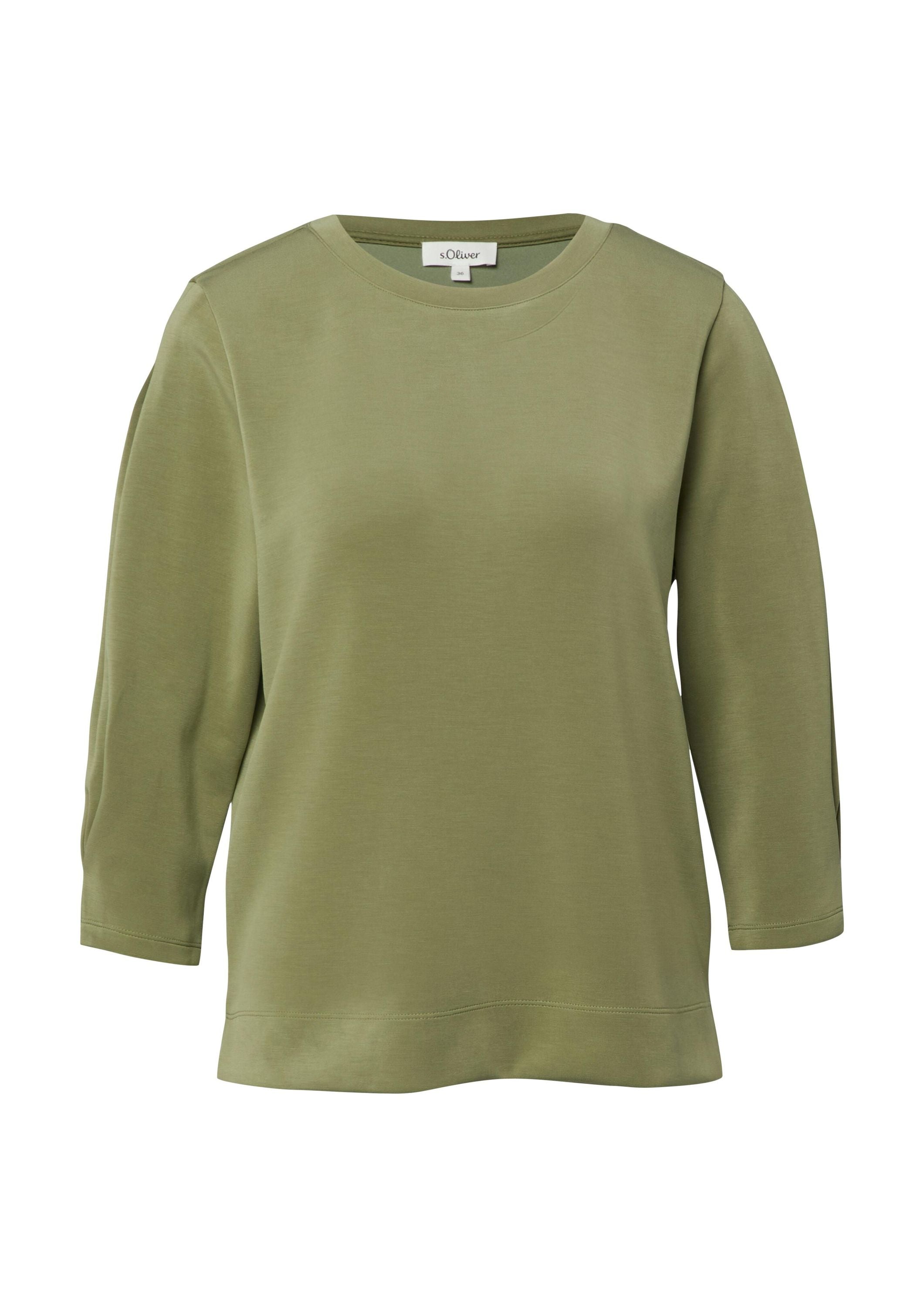 Sweatshirt aus Modalmix - 7900-GREEN - Grün