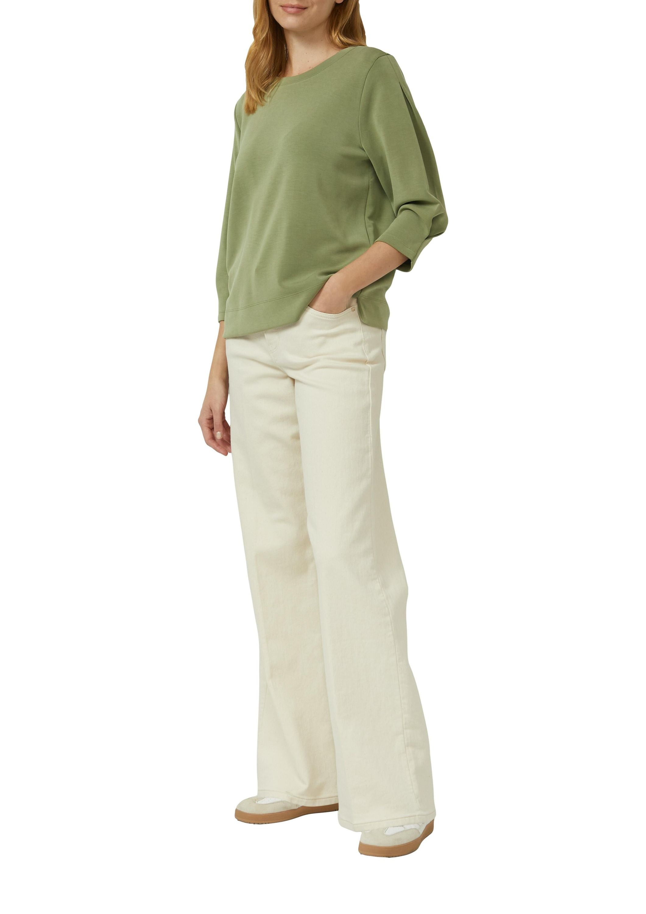 Sweatshirt aus Modalmix - 7900-GREEN - Grün