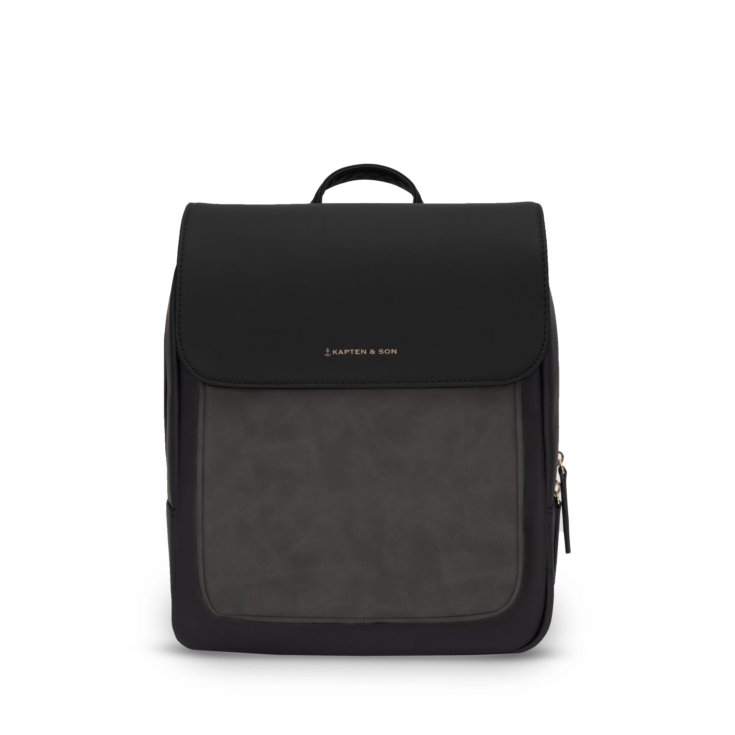 Rucksack Tromso - All Black - Schwarz