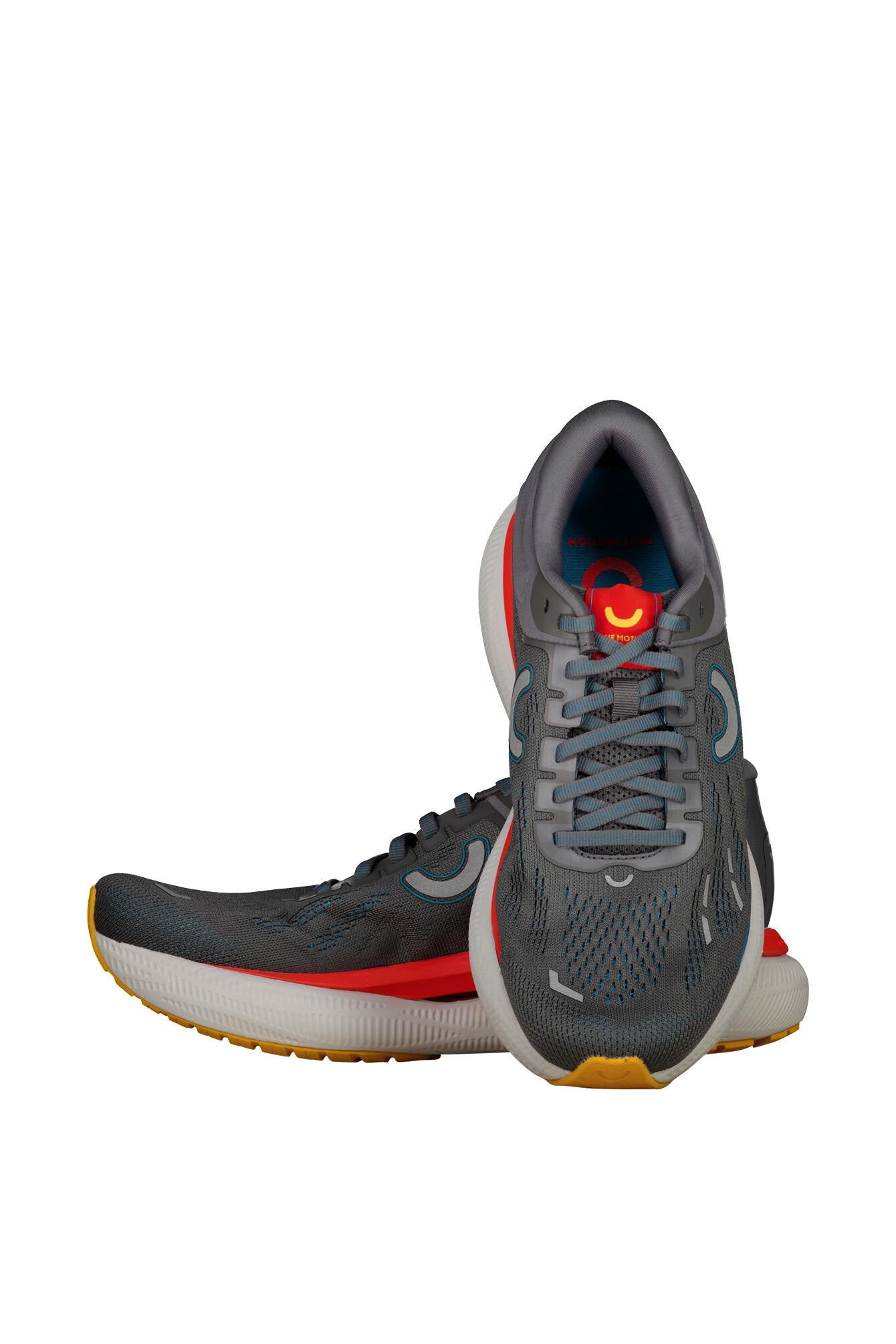 Laufschuhe U-TECH AION 3 - 04-Castlerock/Orange.com/Tahit - Blau