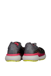 Laufschuhe U-TECH AION 3 - 04-Castlerock/Rouge Red/Lemon - Grau