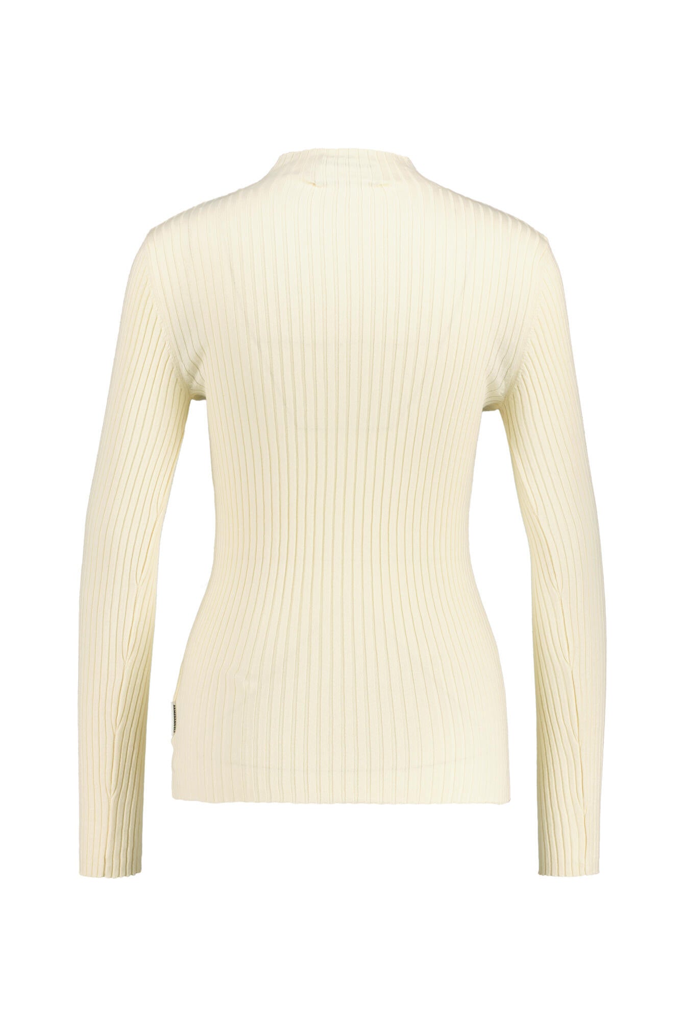 Rollkragenpullover aus Bio Baumwolle - 1609-oatmilk - Creme