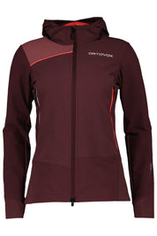 Funktionsjacke Pala Hooded Jacket - 34501-winetasting - Rot