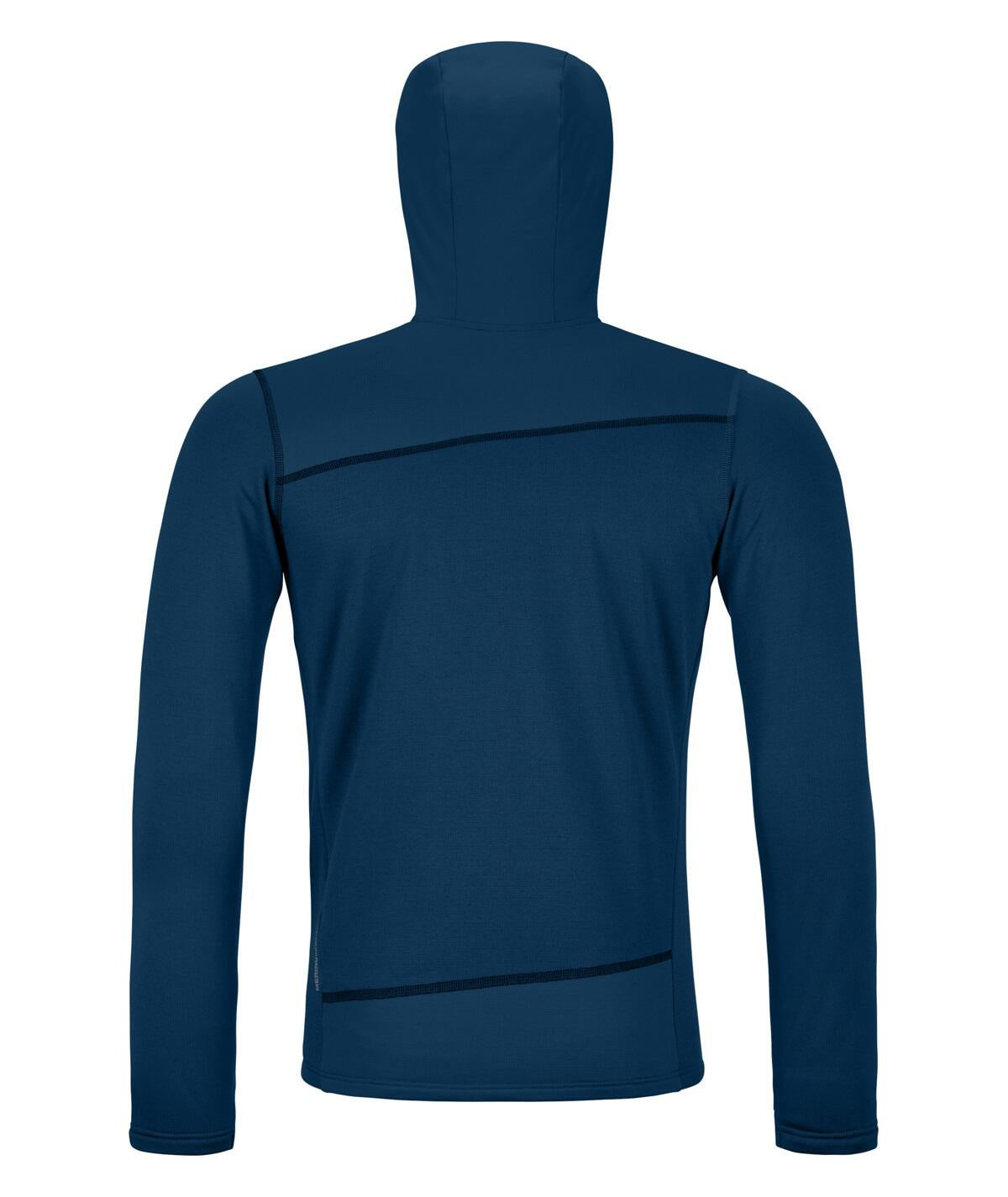 Fleecejacke mit Kapuze - 54201-deep ocean - Blau