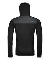 Fleecejacke mit Kapuze - 90202-black raven - Schwarz