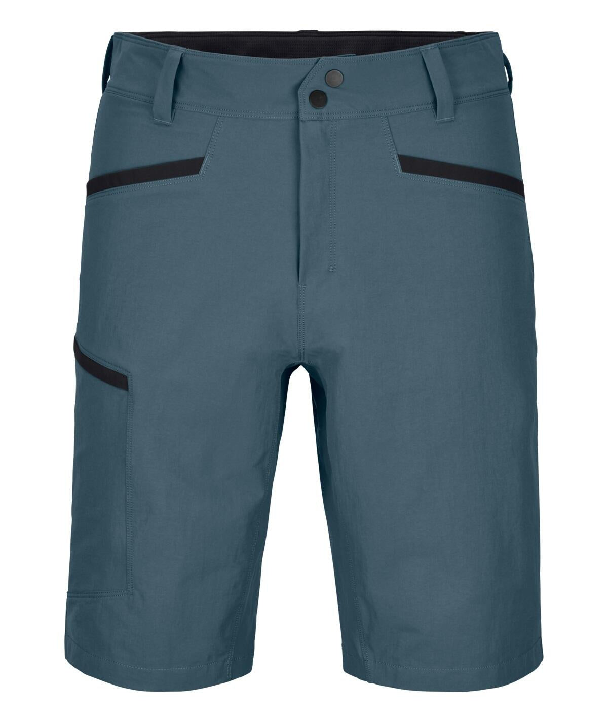 Bergshorts mit schmaler Passform - 87801-dark arctic grey - Blau