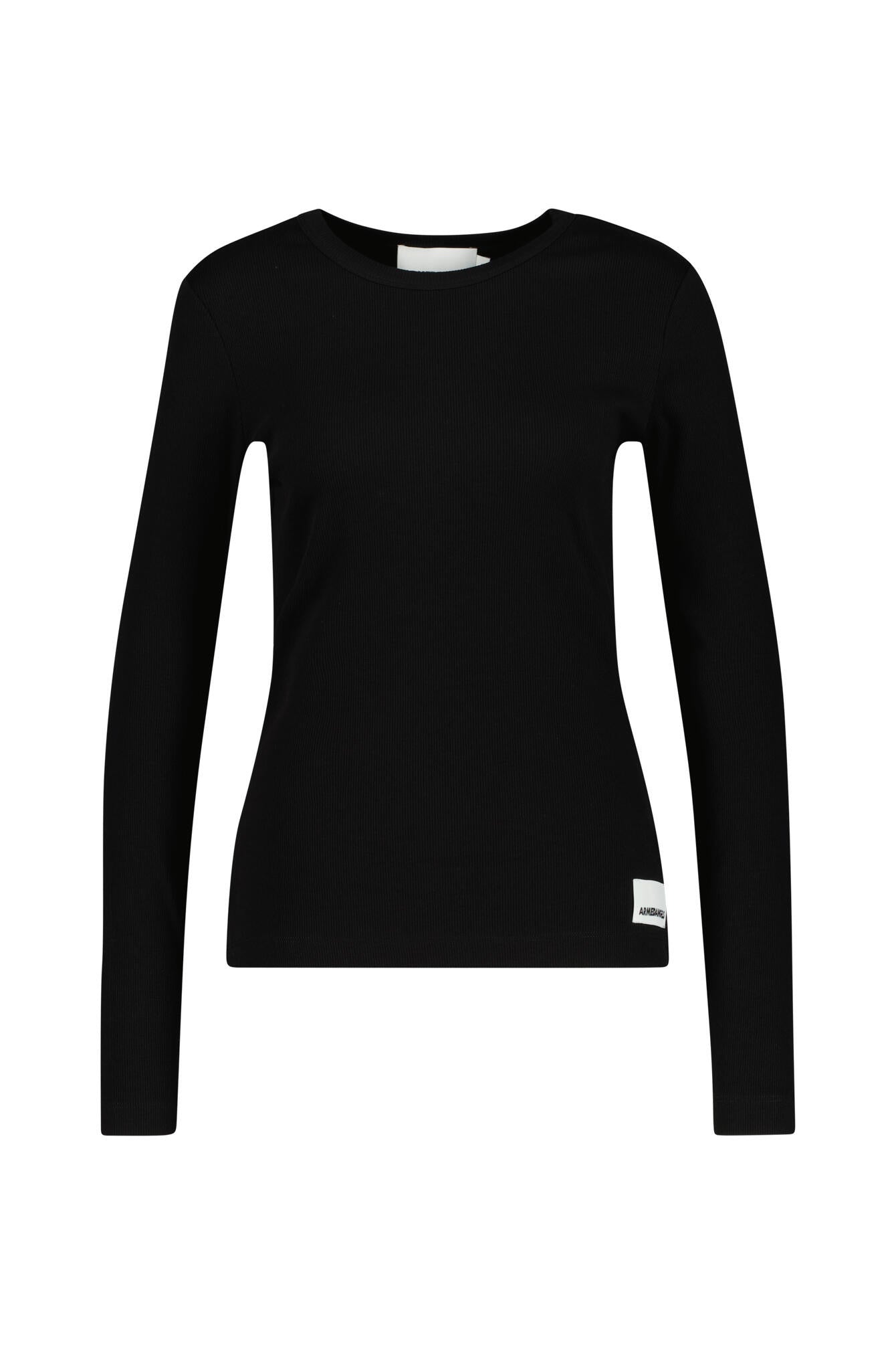 Langarmshirt - 105-black - Schwarz