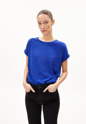 T-Shirt aus Bio-Baumwolle - 2142-dynamo blue - Blau