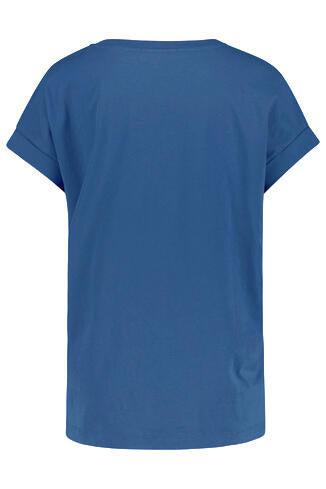 T-Shirt aus Bio-Baumwolle - 2142-dynamo blue - Blau