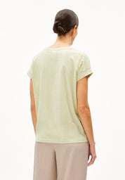 T-Shirt aus Bio-Baumwolle - 2675-pastel green - Grün